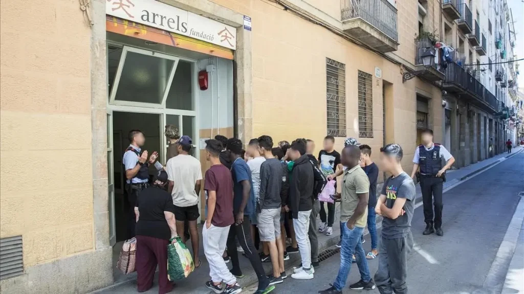 A young Moroccan died in a reception center in Spain under mysterious circumstances