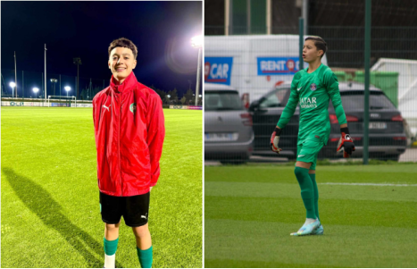 Adam Moaq, son of former international basketball player Moaq, shines as U15 goalkeeper for PSG