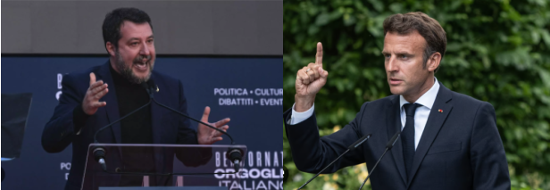 An Italian minister attacks Macron: he represents a “danger” for Europe