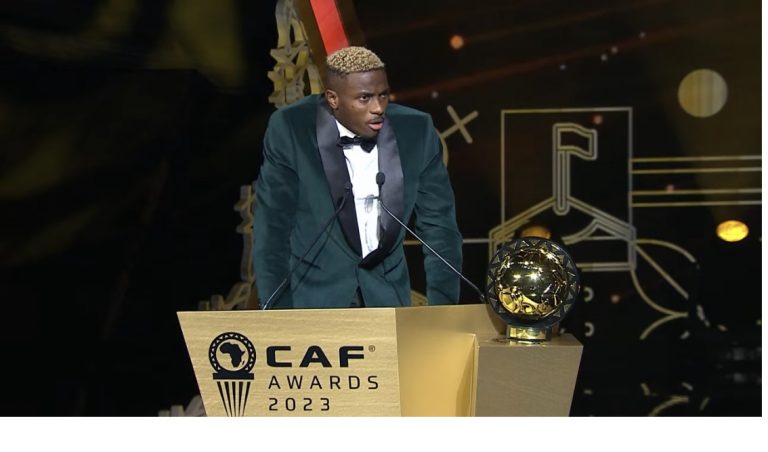 CAF Awards 2023: Nigerian Victor Osimhen crowned best African player of the year