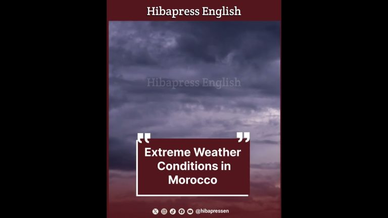 Extreme Weather Conditions in Morocco