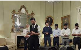 For the first time in its history… the call to prayer was made from the home of the First Minister of Scotland.