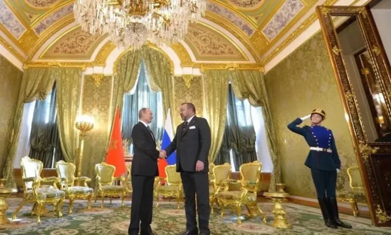 King Mohammed VI sends his congratulations to the Russian president