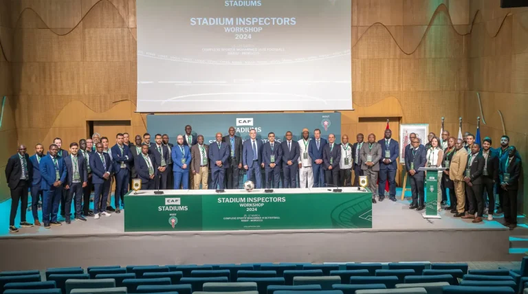 Lakjaa and the improvement of the sports infrastructures of the 54 member associations of CAF