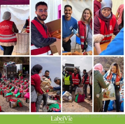 Ramadan Solidarity: The LabelVie Group supports the families of Al Haouz, the poor and the homeless in large cities