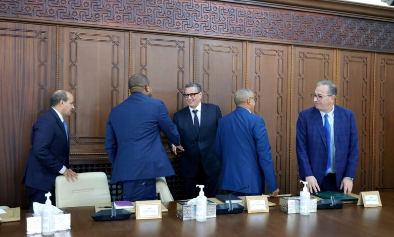 The Head of Government receives a delegation from the General Union of Workers of Morocco as part of the new round of social dialogue
