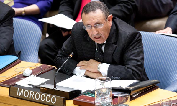 The Moroccan Ambassador in Washington received by the Managing Director of the IMF