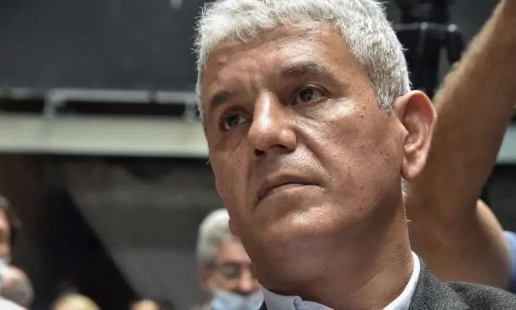 The effective imprisonment of Algerian opponent Mohsen Belabbes in connection with the death of a Moroccan worker