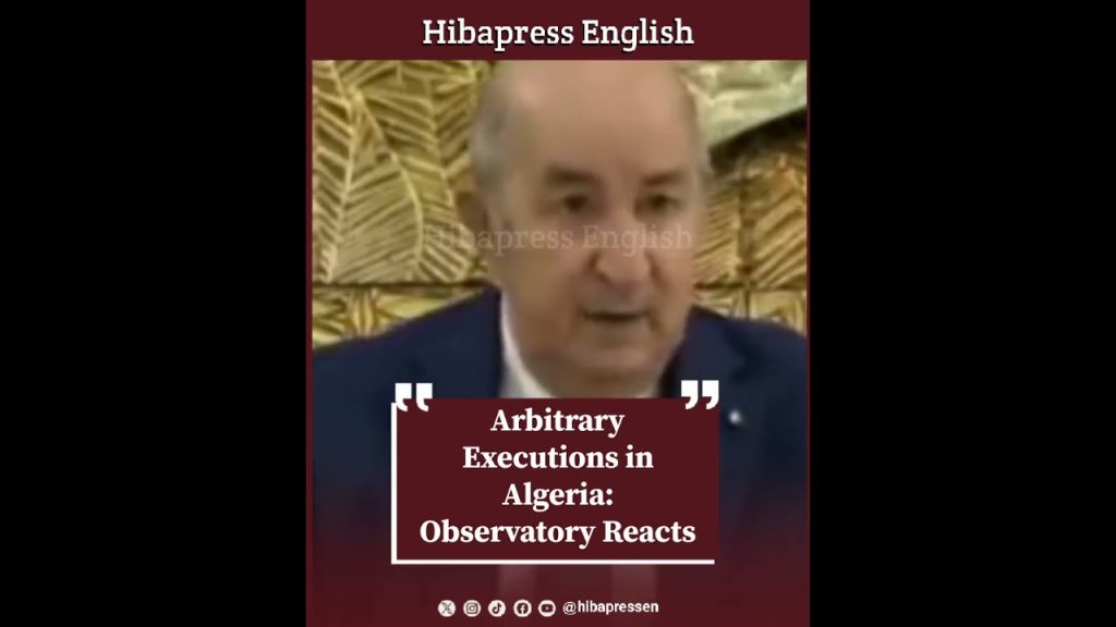 Arbitrary Executions in Algeria: Observatory Reacts