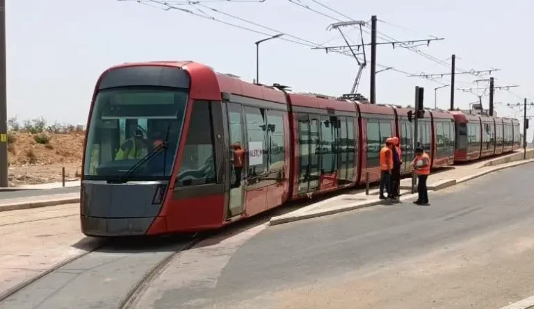 Launch of the final tests of lines three and four of the Casablanca tramway before their entry into service