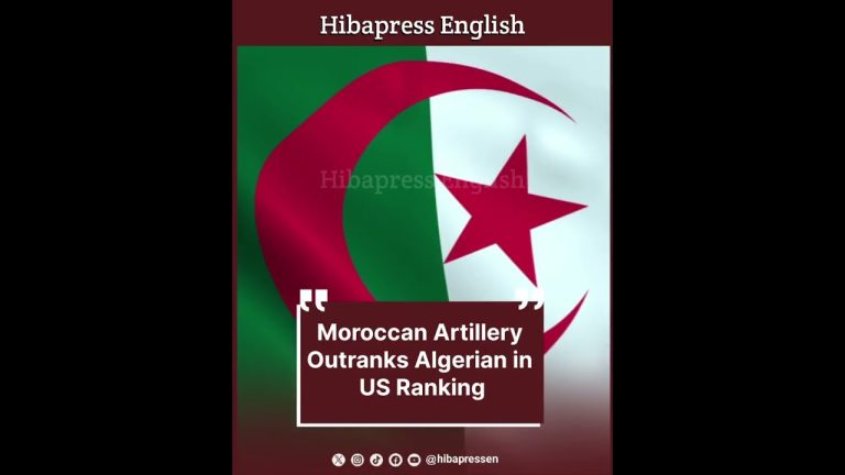 Moroccan Artillery Outranks Algerian in US Ranking