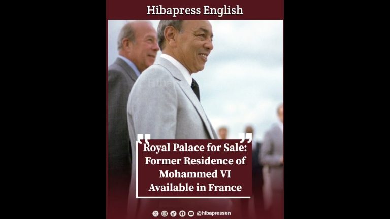 Royal Palace for Sale: Former Residence of Mohammed VI Available in France