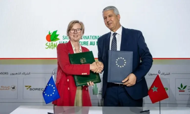 Signing of a new agricultural cooperation project between Morocco and the European Union