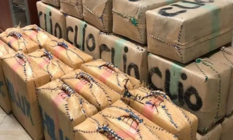 The National Judicial Police Brigade intervenes in Tangier after the seizure of a shipment of cannabis in Spain