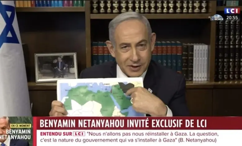 After the provocation of “Netanyahu”… The Israeli Foreign Ministry apologizes for the amputation of the map of Morocco and considers it an “unintentional error”