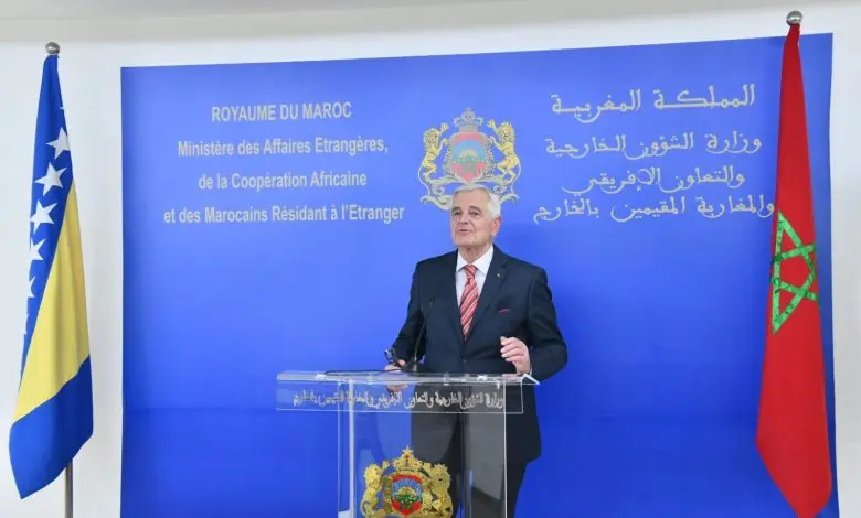 Bourita receives the special envoy of the President of Bosnia-Herzegovina carrying a letter for the king