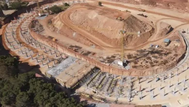 Developments at the second stadium in Rabat: work on the stands has started and the adjacent mosque will not be demolished