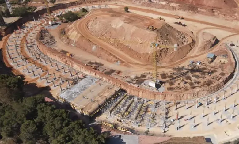 Developments at the second stadium in Rabat: work on the stands has started and the adjacent mosque will not be demolished