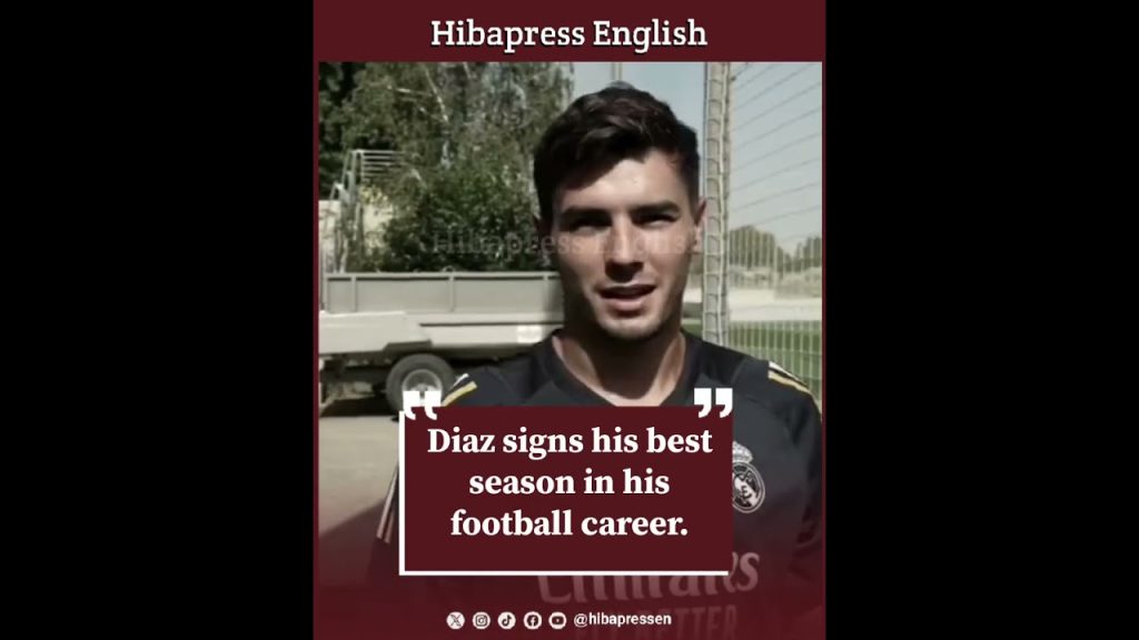 Diaz signs his best season in his football career.