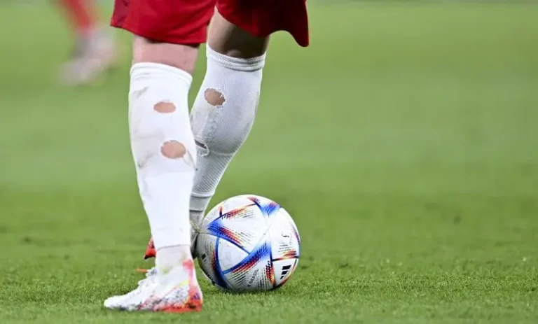 French Football Federation has banned the wearing of long socks and helmets by players