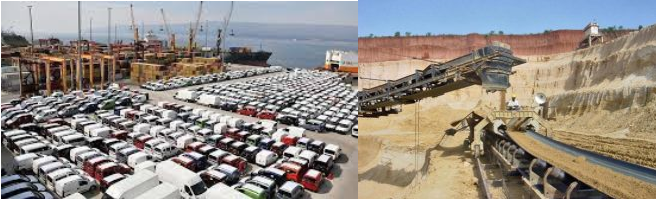 How is the automotive sector considered to be Morocco's leading exporting sector ahead of the mining sector?