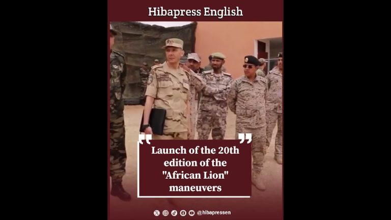Launch of the 20th edition of the "African Lion" maneuvers