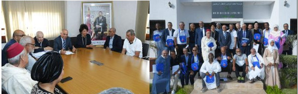 Mohammed VI Foundation for Sports Champions: welcoming ceremony for 22 athletes honored by His Majesty King Mohammed VI to perform the rites of Hajj for the 1445 AH season