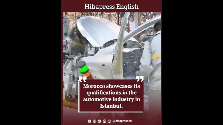 Morocco showcases its qualifications in the automotive industry in Istanbul.