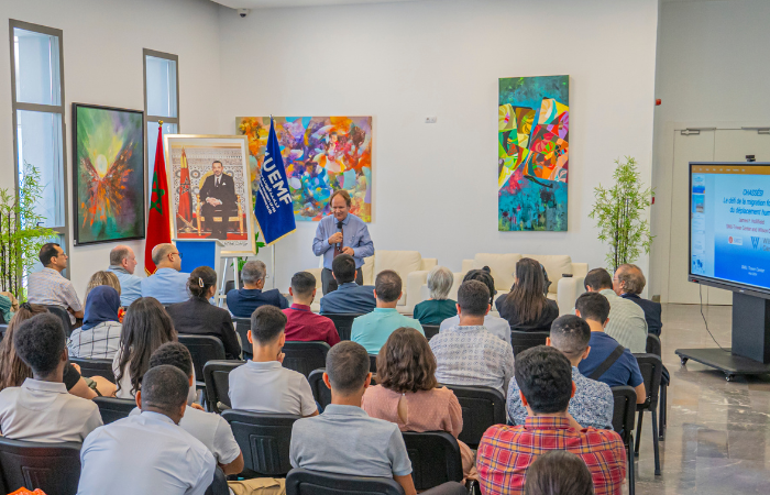 Prof. James F. Hollifield at Euromed University in Fez: “Challenge of forced migration and human displacement”