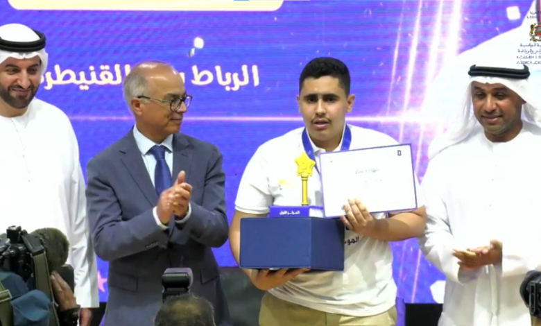 Student Youssef El Zahri crowned champion of the “Arab Reading Challenge” competition at the national level.