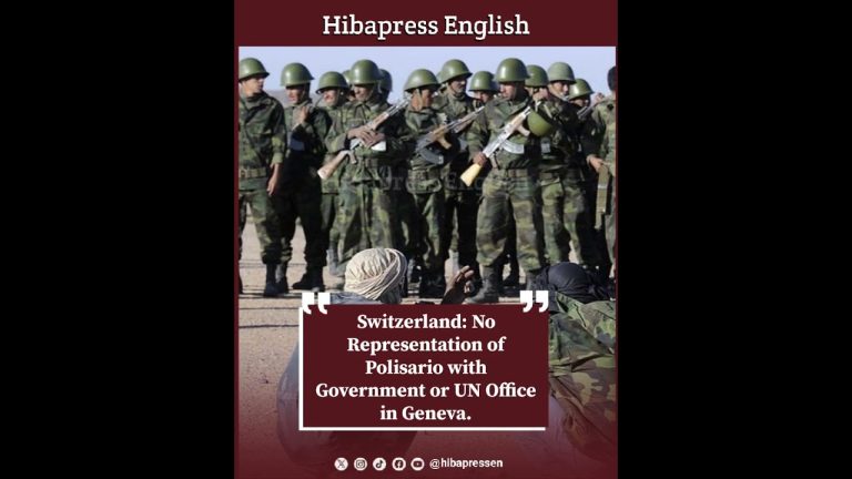Switzerland: No Representation of Polisario with Government or UN Office in Geneva.