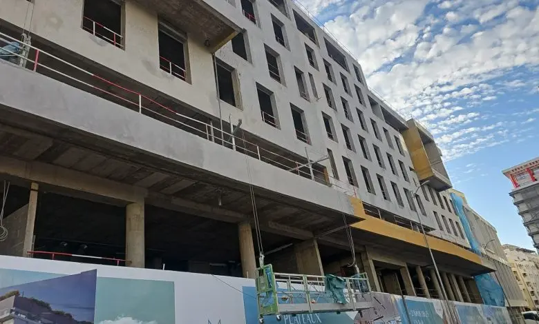 Three workers died after falling from an elevator under construction in the center of Casablanca