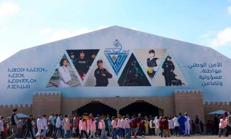 Two million and 120,000 visitors to the National Security open house in Agadir.