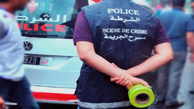 A decomposing body inside a “garage” alerts security services in Tangier