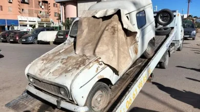 Agadir municipality begins removing abandoned cars from the streets