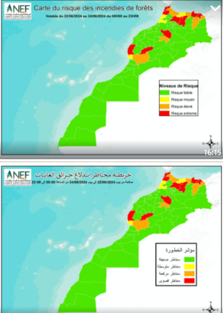 In order to anticipate the problem of forest fires: ANEF specifies a new map of risk zones