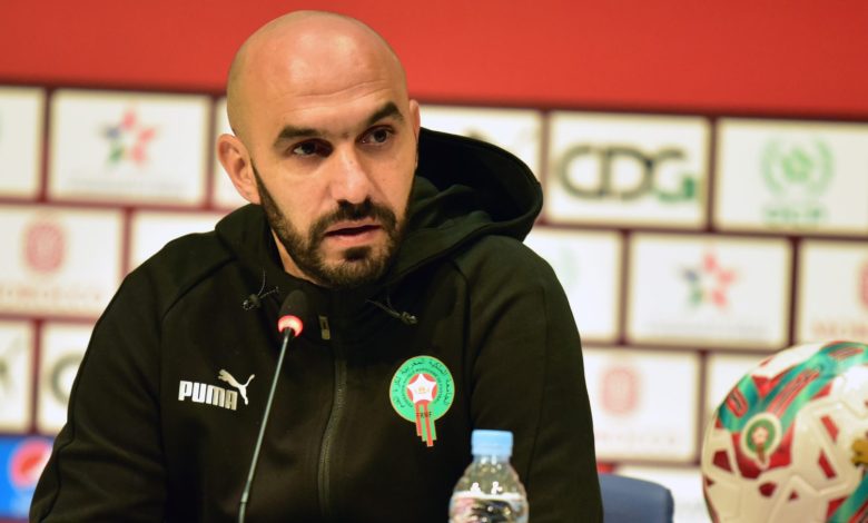 Morocco-Zambia: Tomorrow, press conference by coach Regragui