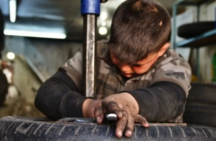 Report: 6 out of 10 child workers perform hazardous work.
