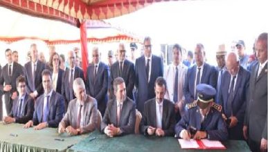 Tata Province: Signing of several agreements for the development of various sectors