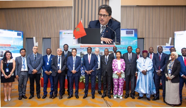 The President of ANRE Maroc, in his capacity as President of RegulaE.Fr, and the Ivorian Minister of Mines, Petroleum and Energy launch the Conference of Francophone Energy Regulators in Abidjan