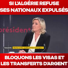 This is what France thinks of Marine Le Pen about Algeria