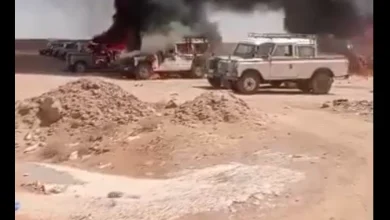Tindouf Camp in Turmoil: Cars and Headquarters of the "Police" Set on Fire in Protest Against the Elimination of Opponents