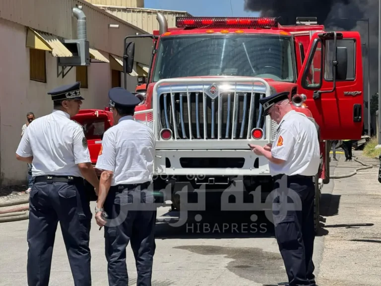 This results in significant material losses. A massive fire destroys a medical glove sewing factory in Tangier.