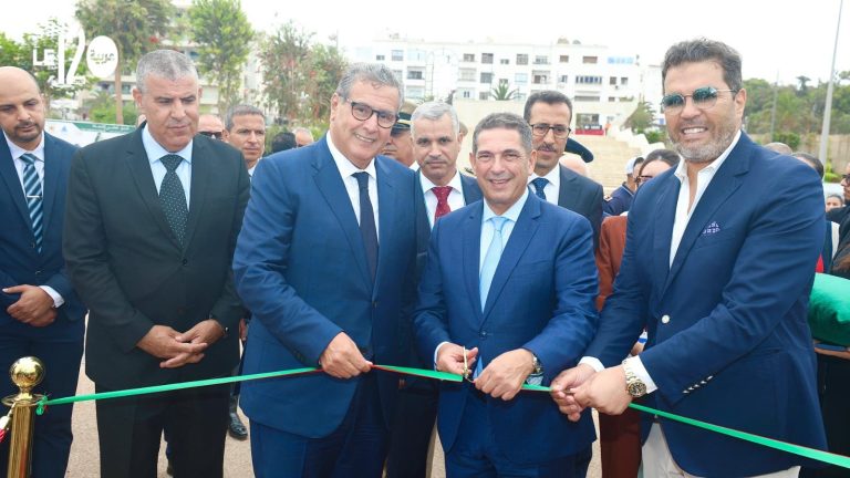 Agadir.. Akhannouch supervises the inauguration of the projects on the occasion of the 25th anniversary of the Throne Festival