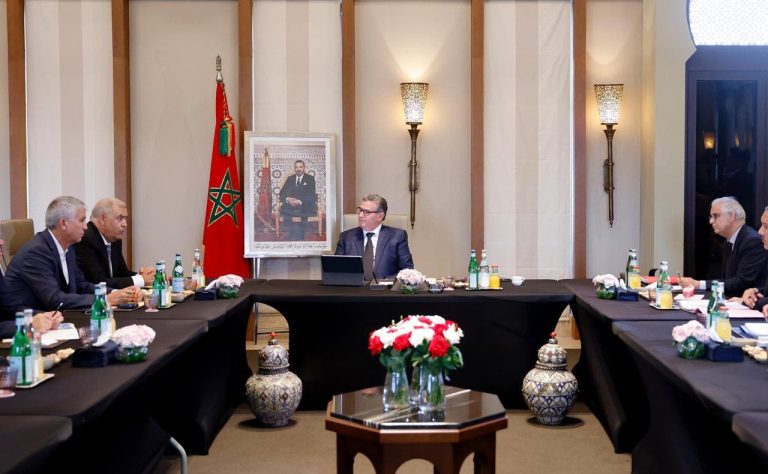 Akhannouch chairs Water Supply Committee meeting