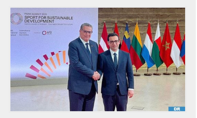 Akhannouch participe au Sommet de Paris sur « Sport et développement durable »