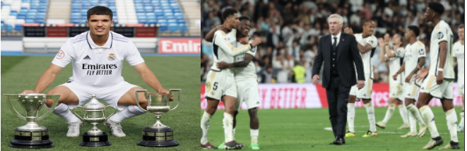 Ancelotti has just integrated a young Moroccan player into the stars of the Real Madrid first team.
