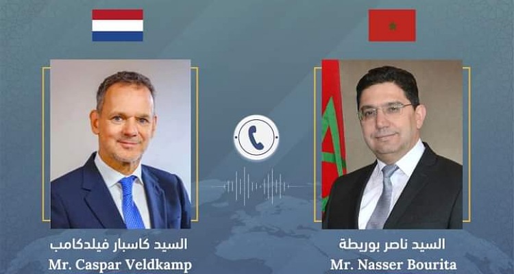 Bouyroutes speaks by phone with his Dutch counterpart
