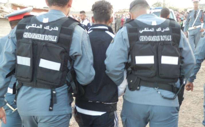 Chtouka : La gendarmerie lance une opération de répression contre les personnes impliquées dans les émeutes lors des célébrations de Boujloud et de « Achoura »