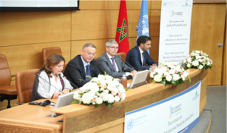 Dialogue on the reform of the international financial architecture co-organized by the United Nations System in Morocco and the Ministry of Economy and Finance
